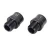 2PCS Bike Pedal Extender 16mm Ti Alloy Bike Pedal Lengthening Extension Shaft for Mountain Bikes
