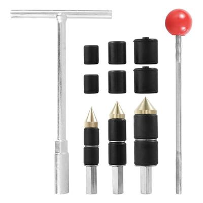 Kit de 11 Piezas de Tapón de Agua para Tuberías de Emergencia Acero Inoxidable 304 Herramienta de Detención de Agua por Fusión en Caliente Aguja de Parada de Agua Resistente de Tubo PPR para Tubo