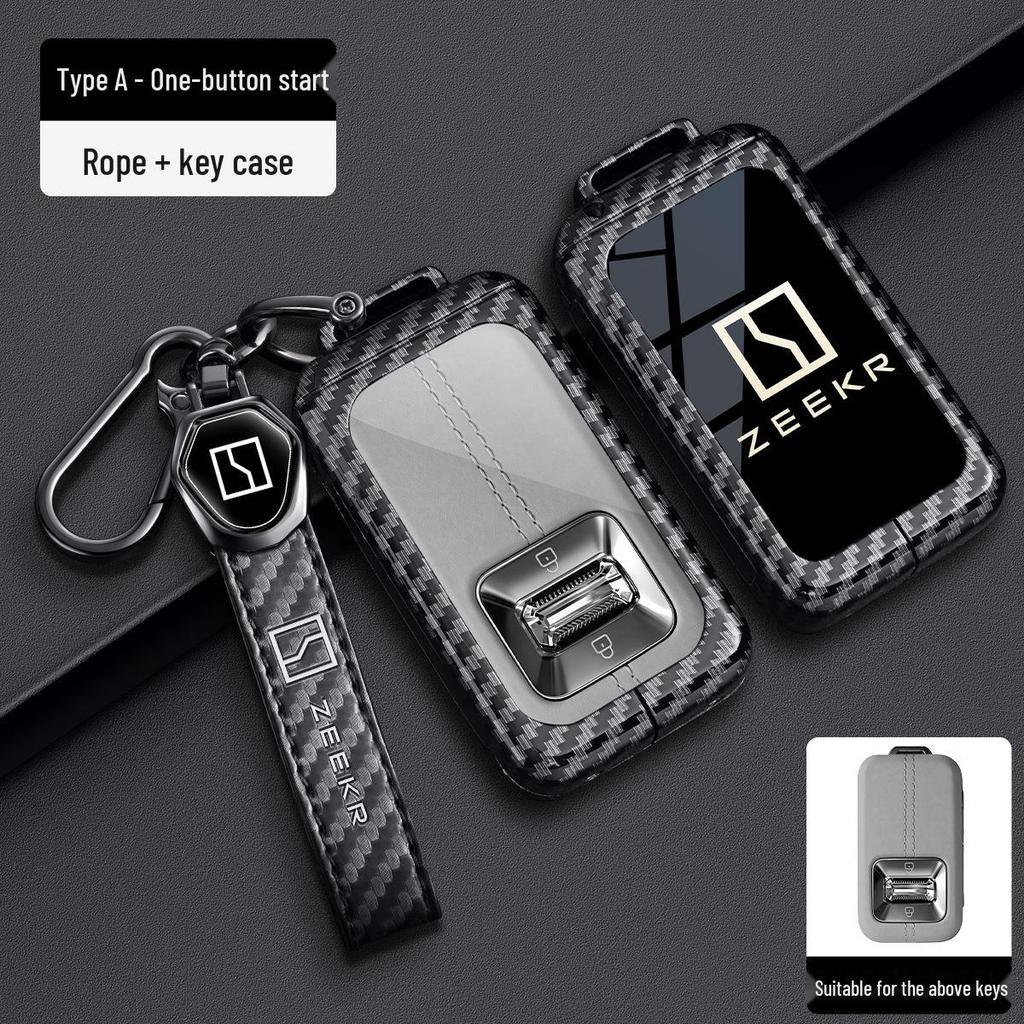 Zeekr 9X Key Cover: Refreshed Dedicated Metal Protective Shell with 007GT Buckle