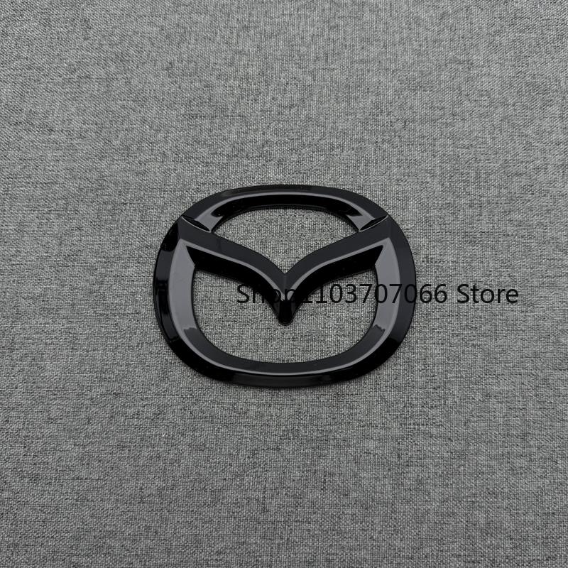 Für 2020 21 22 23 24 Jahr MAZDA3 AXELA Limousine und Hatchback Schwarzes Logo Emblem Auto Front Heck Kofferraum Abzeichen Aufkleber MAZDA3 Zubehör