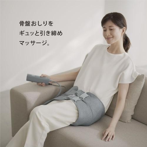 Panasonic Air Massager Pelvic Buttocks Reflex Childcare Housework Light Gray EW-RA170-H