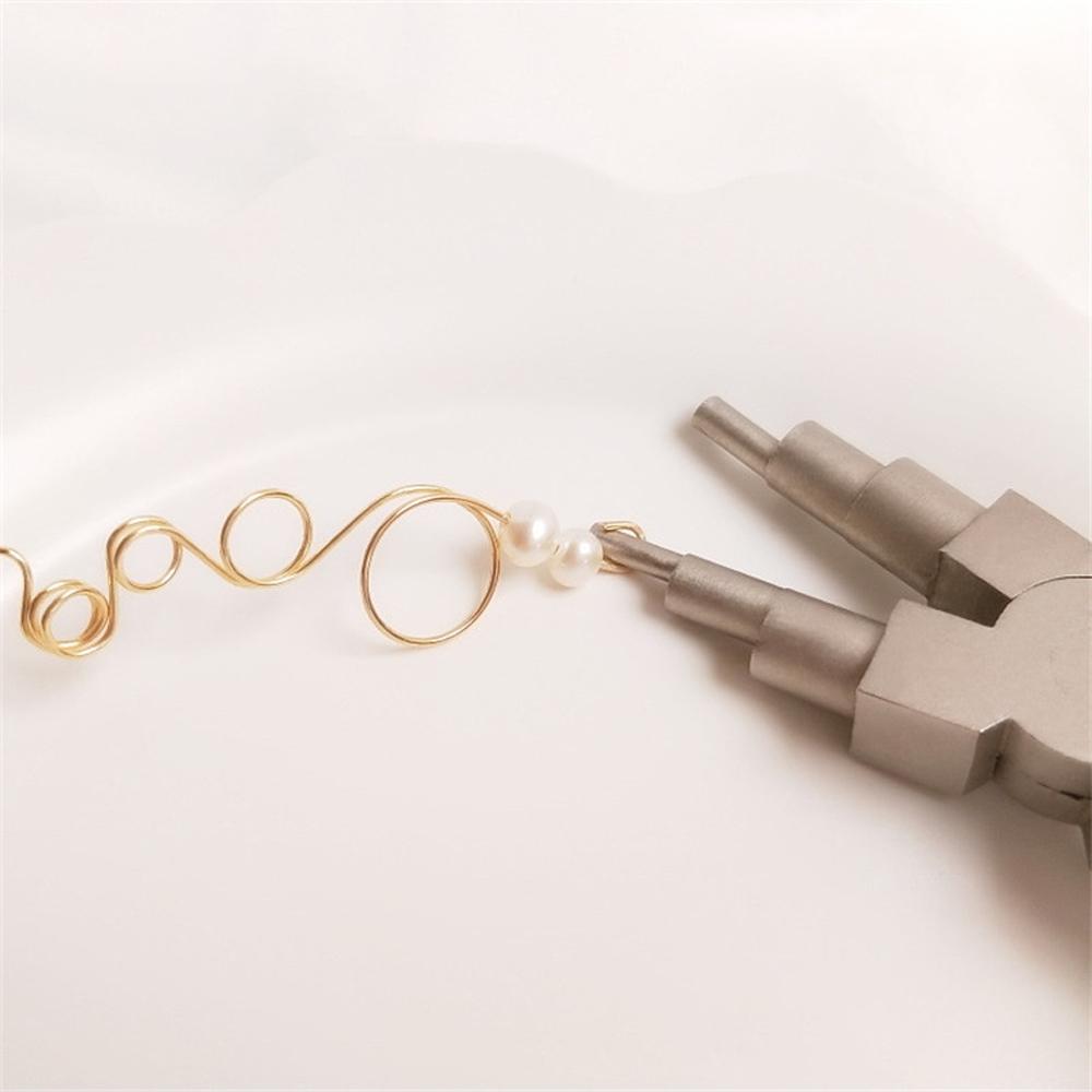 Jewelry Pliers 6 In1 Bail Making Plier Carbon Steel Wire Bending Looping Plier for 3mm to 10mm Loops and Jump Ring Jewelry Makin