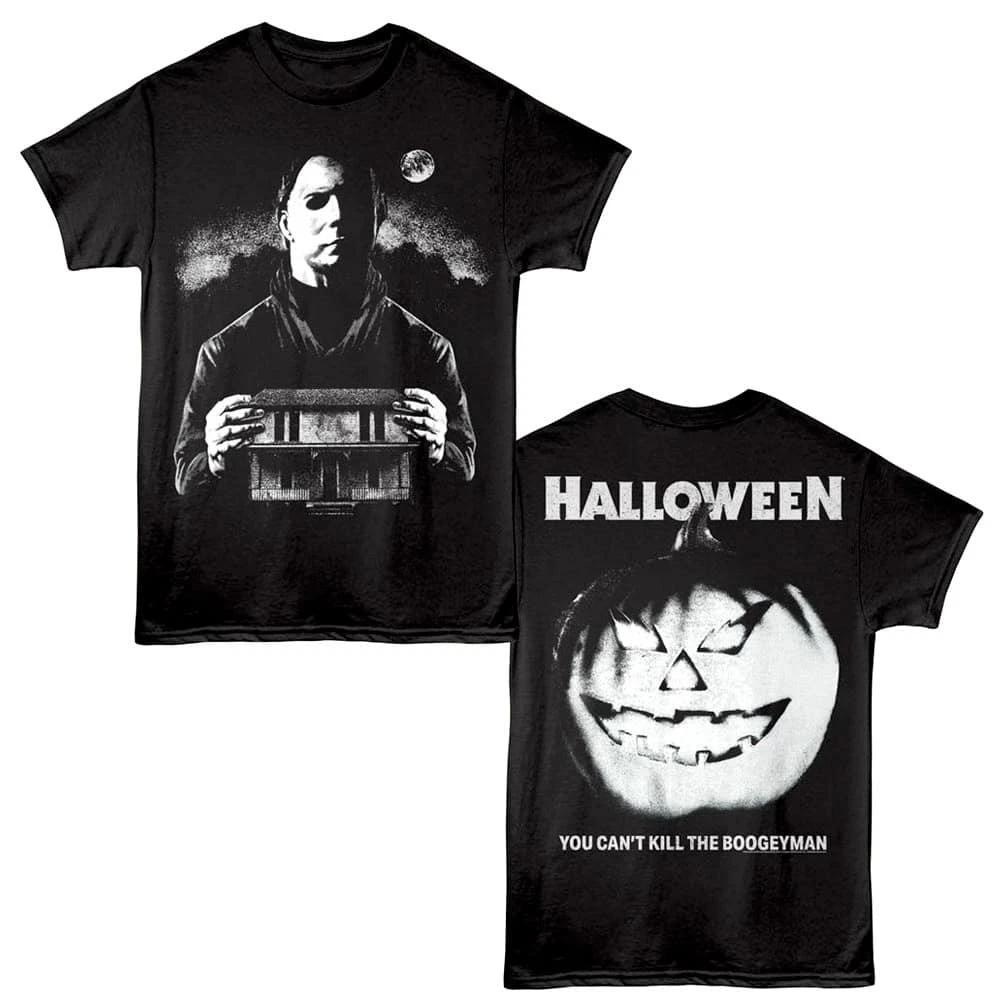Halloween Pumpkin Boogeyman Men s T Shirt L