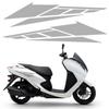 Nuovi 2 Pezzi Adesivi Moto PVC Adesivi Riflettenti 20cm/28cm Accessori Per Decorazione Bauletto Scooter Moto Ornamentale