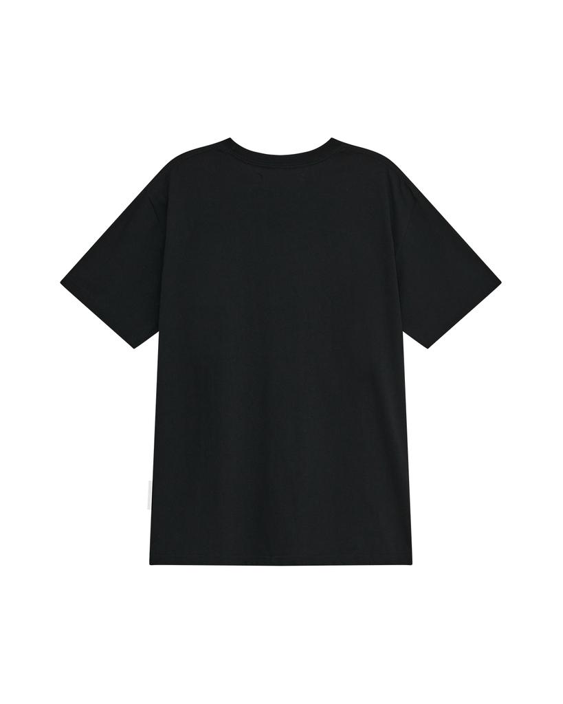 THEMUSEUMVISITOR Two Curators Artwork Overfit T-Shirt (Black)