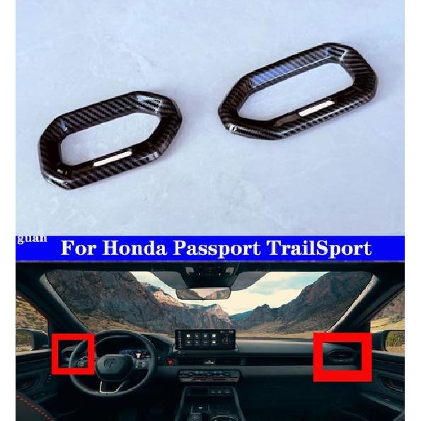 Car Side Air Outlet Decorative Frame For Honda Passport TrailSport 2026