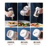 Bottiglia Controllabile Misurabile Sale Gadget da Cucina Set Combinazione Condimenti Barattolo Domestico Tipo a Pressione Sale Spruzzino Strumenti Spezie