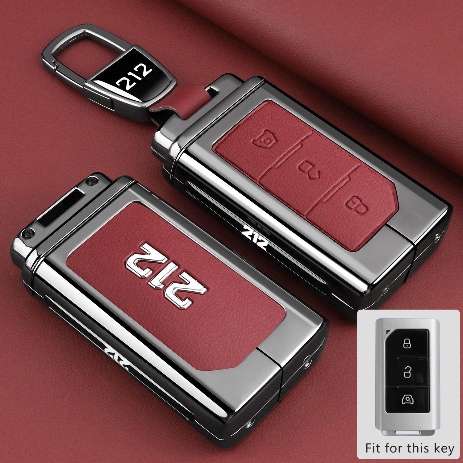 Siliconen Auto Sleutelhoesje Voor Baic Beijing 212 T01 Sleutelhanger Afstandsbediening Beschermhoes Tas Shell Portemonnee Behuizing Houder Fob Accessoires for Beijing 212 T01