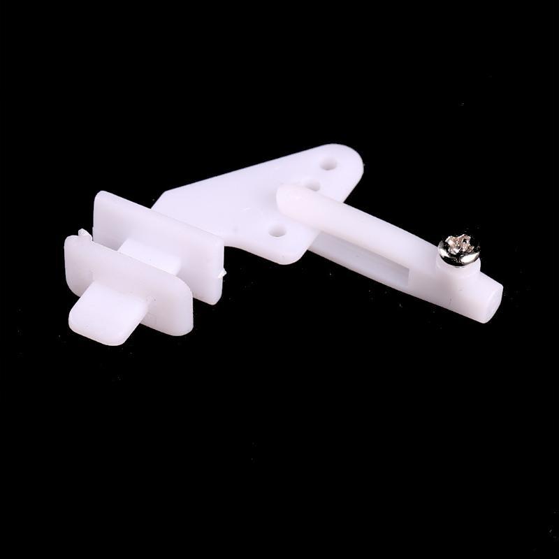 20Set Rc Airplane Servo Horn U Type Fast Connector Four Hole Control Horn For Fixed Wing Model Aircraft Diy Assembly
