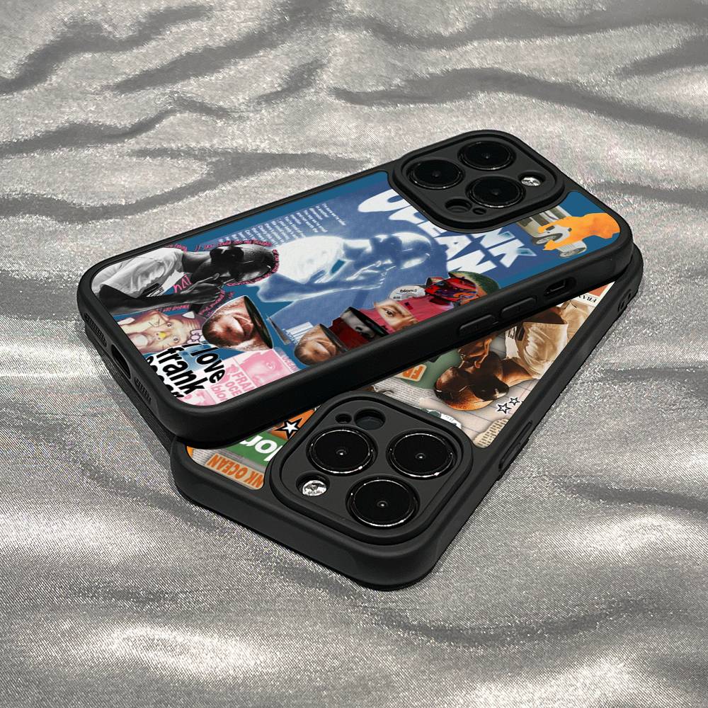 Singer F-Frank O-Ocean Phone Case IPhone 16 Plus 15 11 14 12 13 17 Pro Max Shockproof Soft Cover
