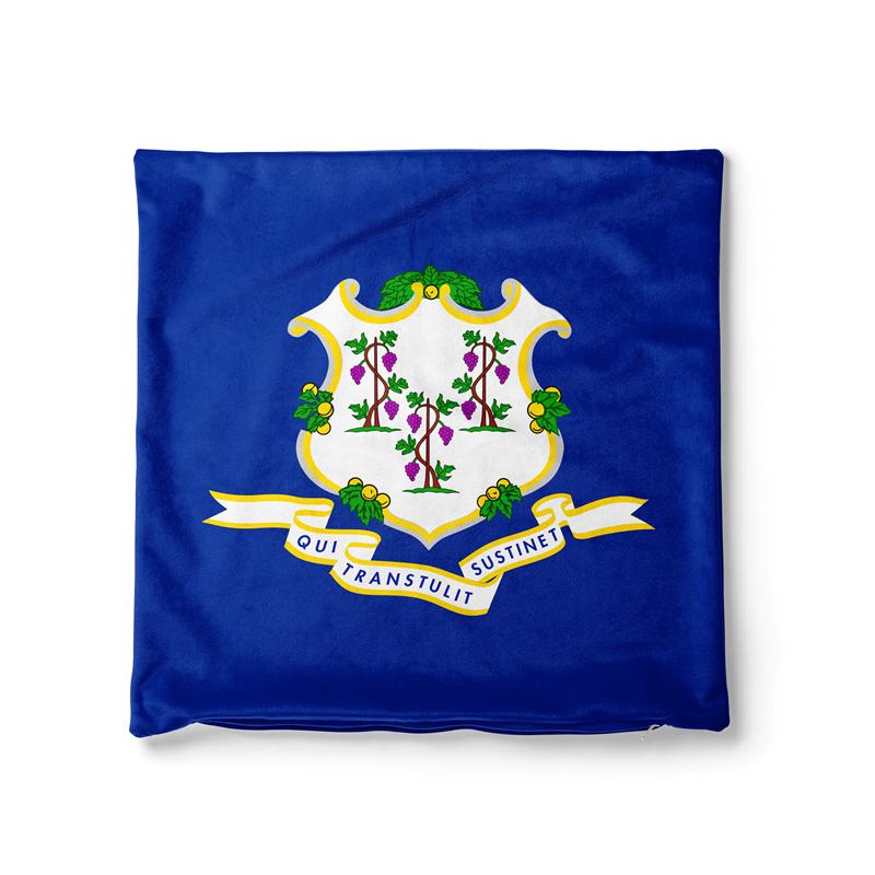 Gaslight Gatekeep Girlboss Connecticut Throw Pillow Covers Cushion Cases Pillowcases for Sofa 45cm x 45cm