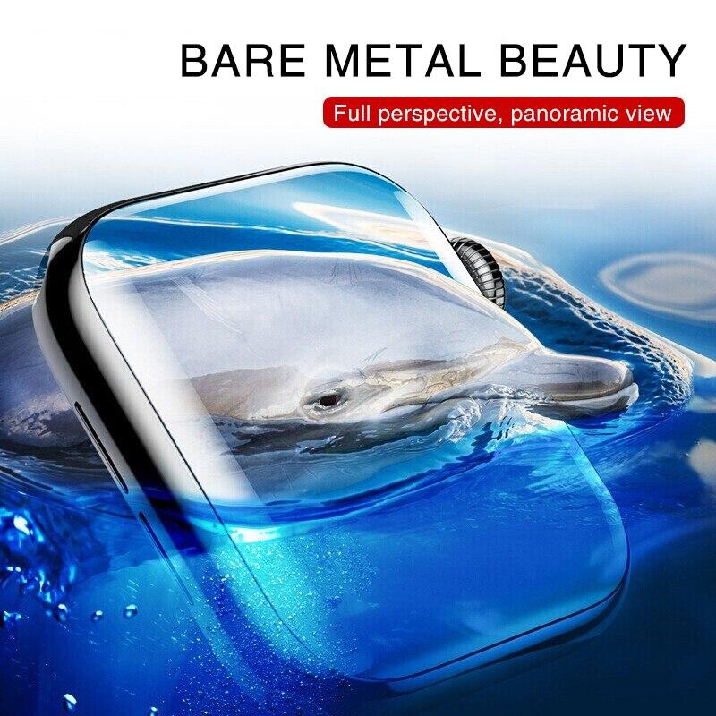 3PCS Screen Protector For Apple Watch 45MM 44MM 42MM 41MM 40MM 38MM Screen Film Protector iWatch Series 7 6 SE 5 4 3 2 (Not Tempered Glass)