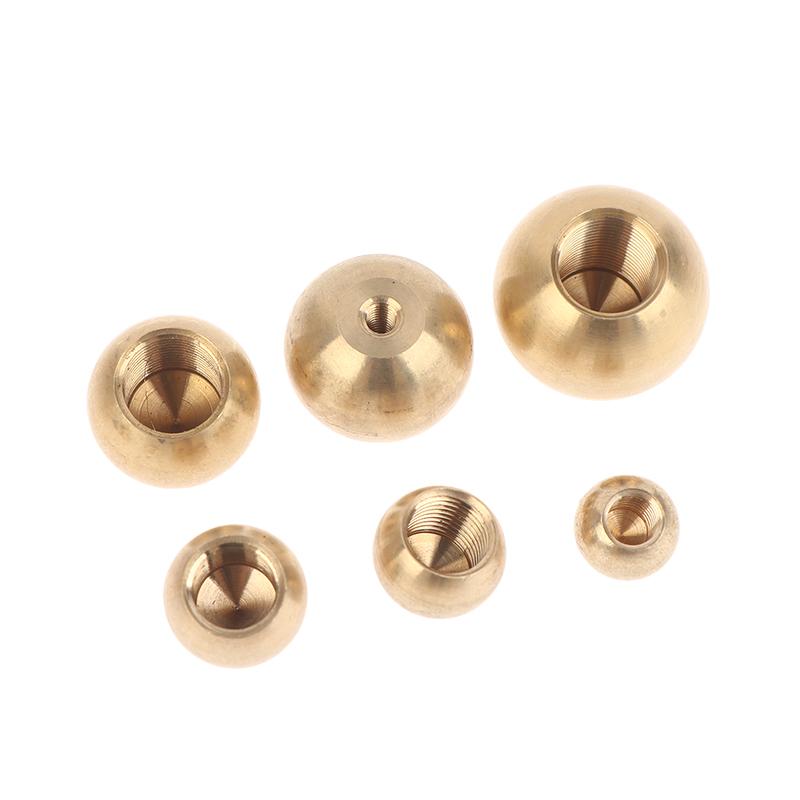 1/2/5/10Pcs Pure Brass Internal Thread Nut Lighting Accessories Decorative Cap M6/M8/M10/M12/M15/M16/M20