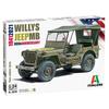 Platz Italeri 1/24 US 1/4-Ton 4x4 Truck 80th Anniversary Plastic Model Kit IT3635 (Combat Vehicle) Approx. 138mm Length