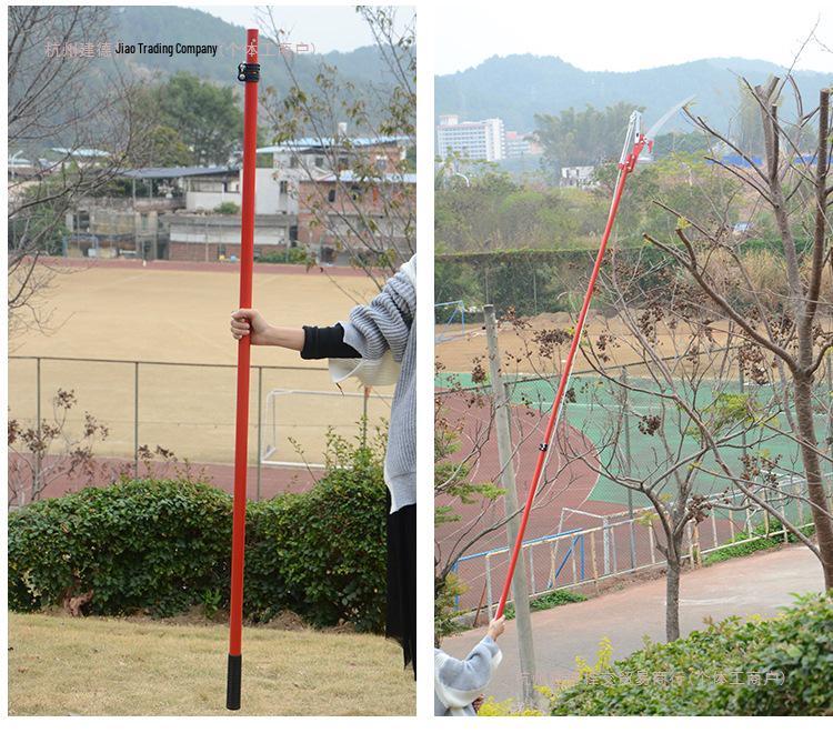 Telescopic High Reach Tree Pruner and Saw for Thick Branches - Ideal for Fruit Trees