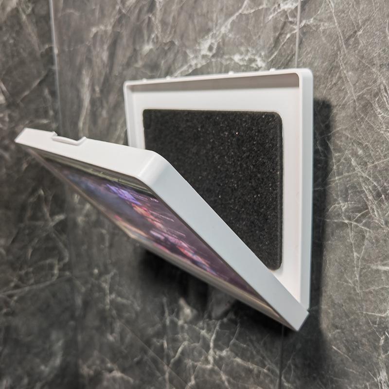 Soporte Impermeable para iPad y Tablet para Baño – Material ABS Blanco