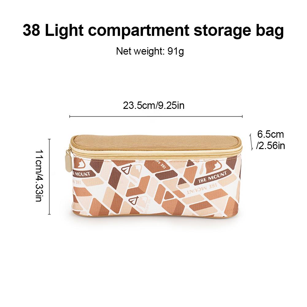 Camping Lamp Storage Bag with Removable Compartments Portable Grocery Bag Camping Light Organizer Bag for 38explore Lamp
