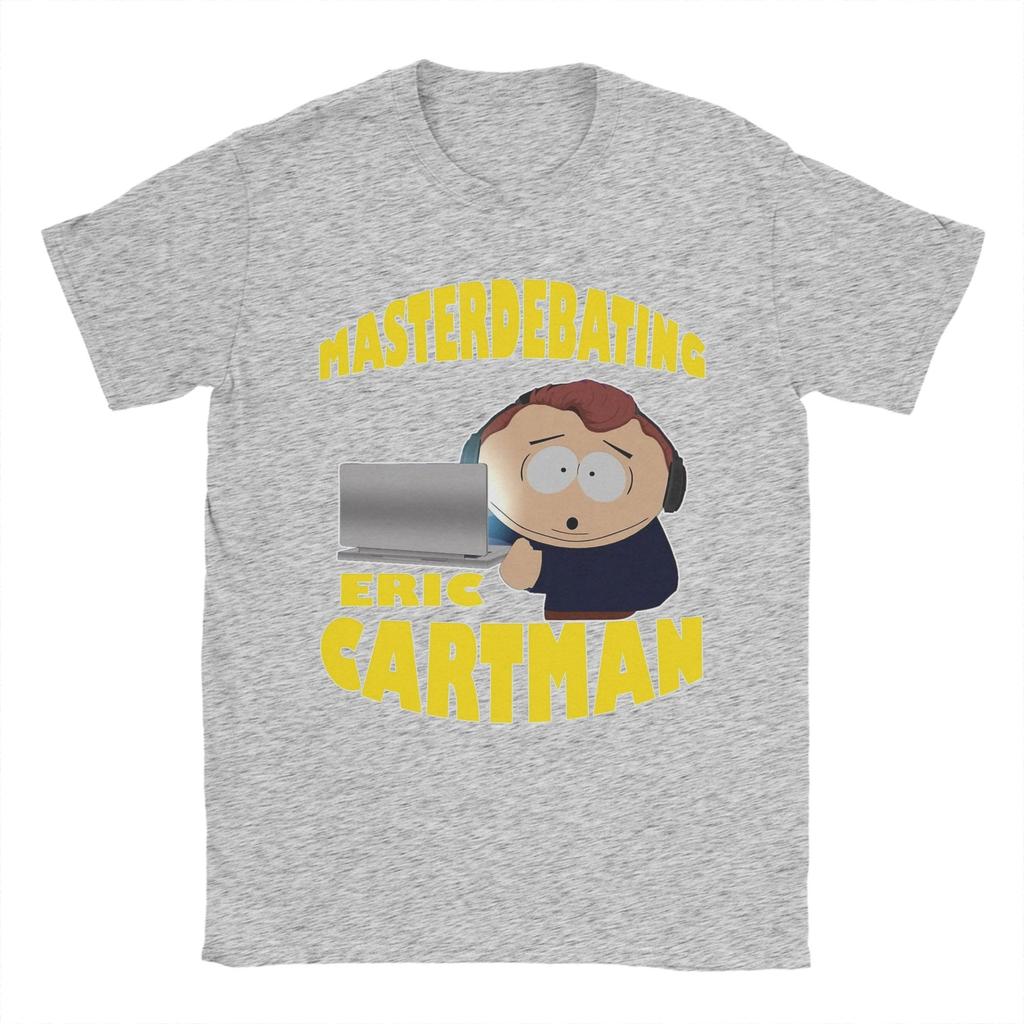 Funny Masterdebating CartUnisex SouthParks TShirt for Unisex Round Neck Pure Cotton T Shirts Short Sleeve Tee Shirt Clothes
