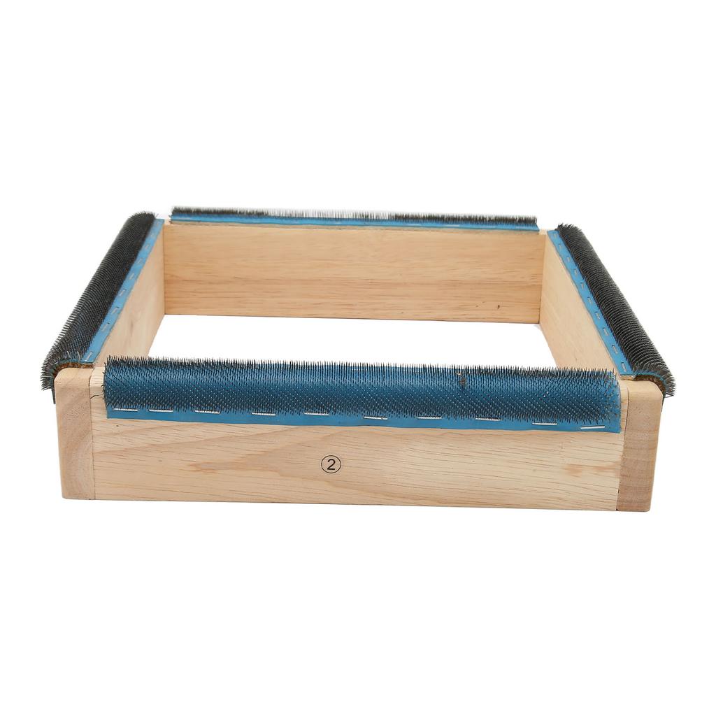 Rám na vyšívací pruhy 9,8 palce, 4 strany Pevný rám z masivního dřeva pro snadnou montáž koberečku se šrouby