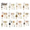 Crochet Backpack Charms Pigeon Kits Handmade Women Keychain Kit DIY Faith Angel Heart Adults Keychain