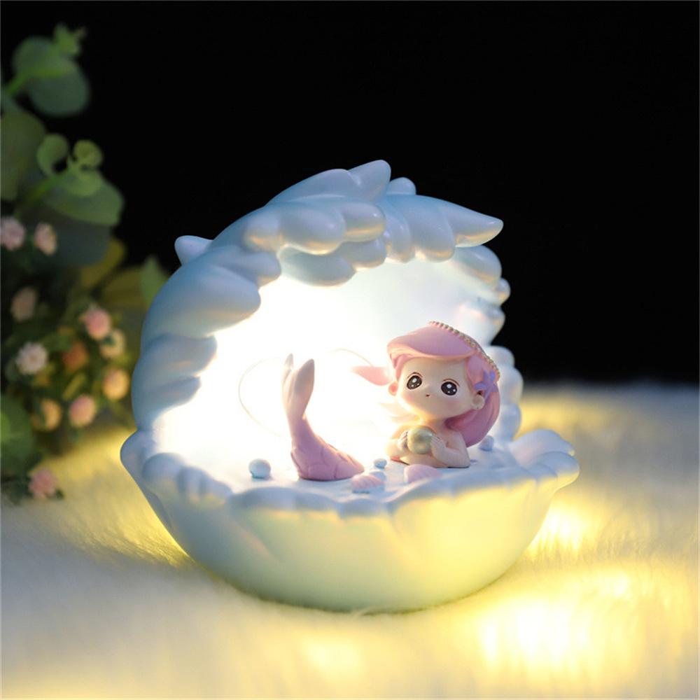 Fall-resistant Led Night Lights Low Power Consumption Eye Protection Ambience Lamp Pink Long Endurance Small Table Lamps