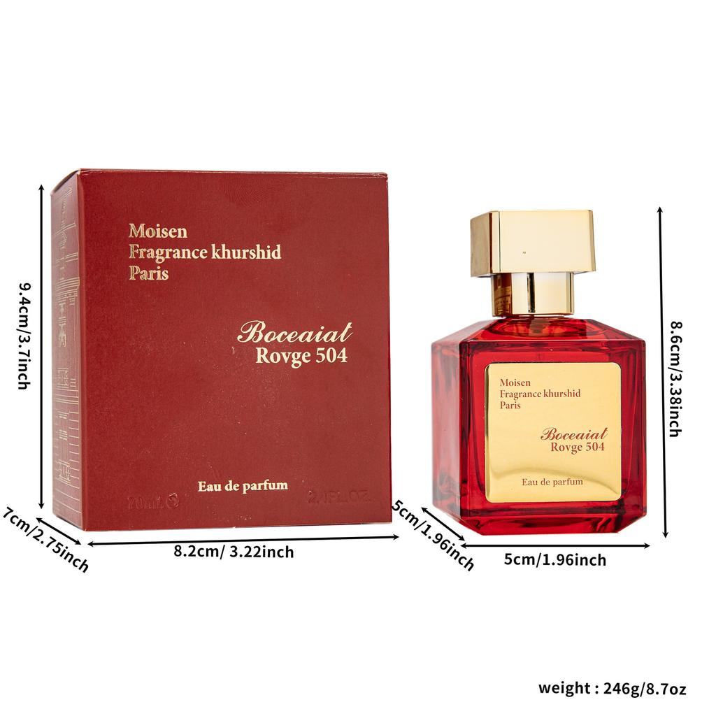 New Men's and Women's Perfume Set Three-piece Baccarat Saffron Perfume