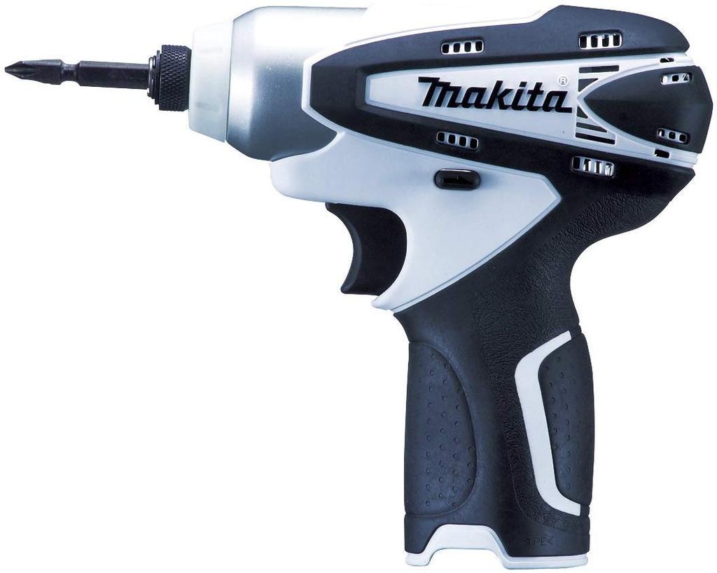 Makita TD090DZW Rechargeable Impact White Charger Sold Driver, 10.8V, (Body Only, Separately)