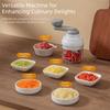 Rotate Design Vegetable Mincer Multifunctional Garlic Crusher Manual Garlic Chopper  Kitchen Use