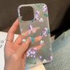 Soft TPU Matte Flower Phone Case for iPhone 13 Funda iPhone 11 14 15 Pro Max 14 Plus 12 Mini 13pro 13promax Transparent Covers