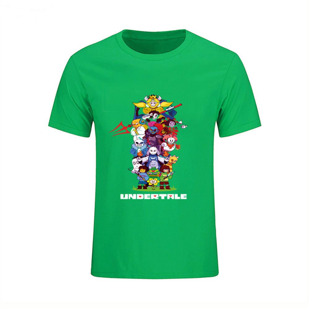 Man S T Shirt Arrival Anime Undertale Family Print T Shirt Men Aesthetic