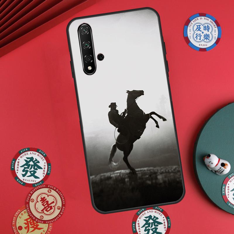 Rodeo Cowboy Lasso Horses For Huawei Nova Y73 Y72 Y61 Y91 Y90 Y70 Y60 12s 12i 11i 8i 9 10 SE P60 Pro P30 P40 Lite Case