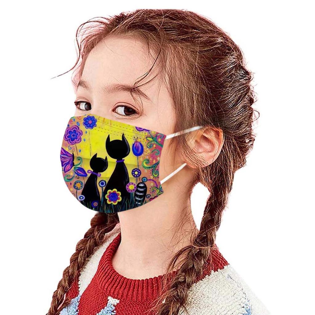 50PC Disposable Masks Safety Masks For Men And Women Child Masks