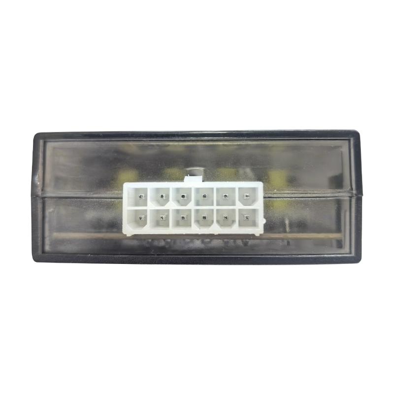 Powerful 4 Channel Sound Splitter ABS Car Sound Processor for Car Subwoofer Enhancing Music Experience On The Road