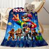 Roblox Game Characters Blanket Comfortable Suitable For Seaside Bed Office For All Occasions Playful Design Birthday Christmas Gift Blanket