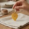 Boho Chic Home Accents Wooden Napkin Ring, Braided Leaf Design Holder, Rustic Farmhouse Table Supplies Ring for Decor, Dinner Party Accessories Unique