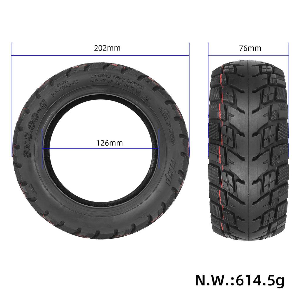 Ulip 8*3.00-5 Off-road Tubeless Tire