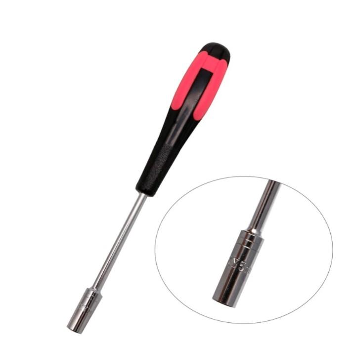 Nut Key Hex Screwdriver 1Pc Anti-slip Hollow Shaft Magnetic Bit Driver Wrenche Hex Nut Repair Tool Mini Handle Socket
