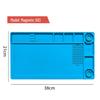 Magnetic Silicone Heat-Resistant Work Mat for Soldering and Welding