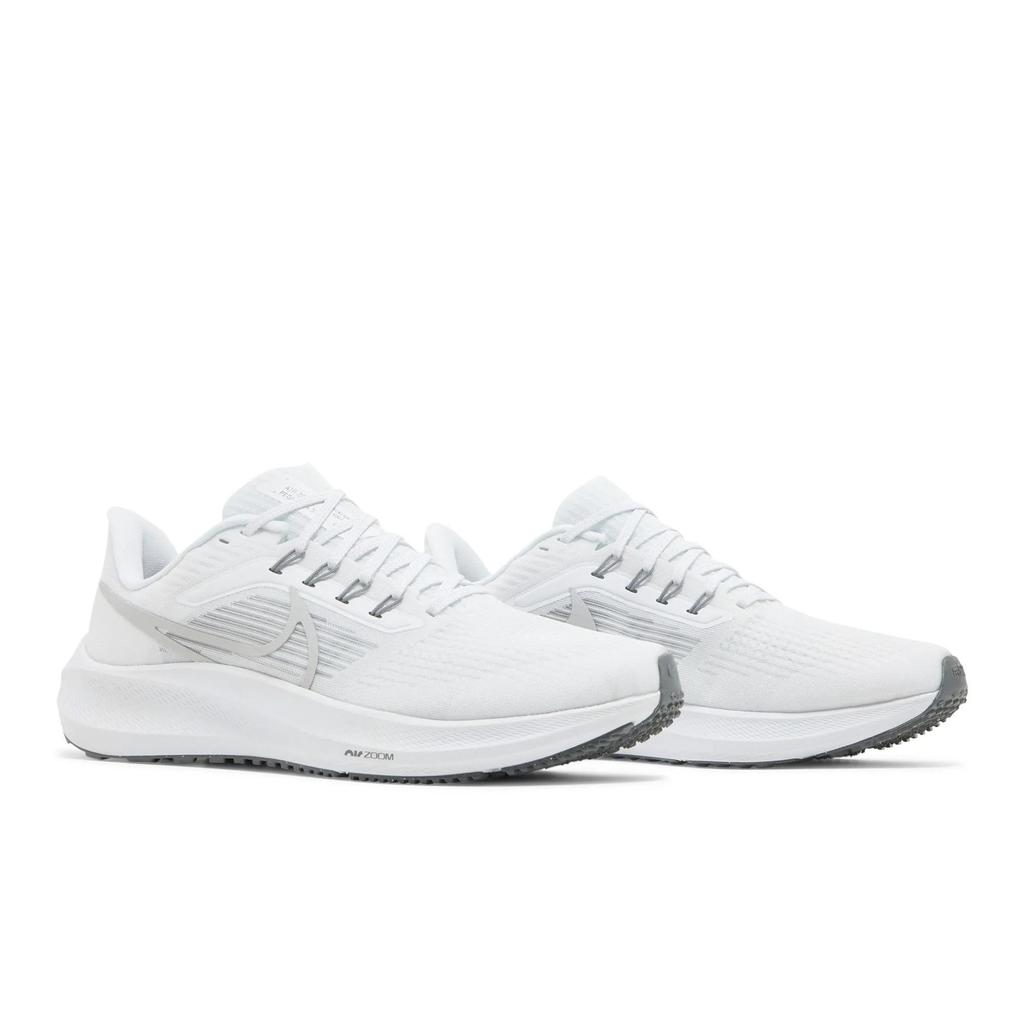 Nike Air Zoom Pegasus 39 'White Grey ' (Unisex) White / Grey / Particle Grey / Smoke Grey Running Shoes DH4071 100