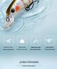 BEARKING 112mm 15g Floating Fishing Lure, Dives 1.5m, Model M111