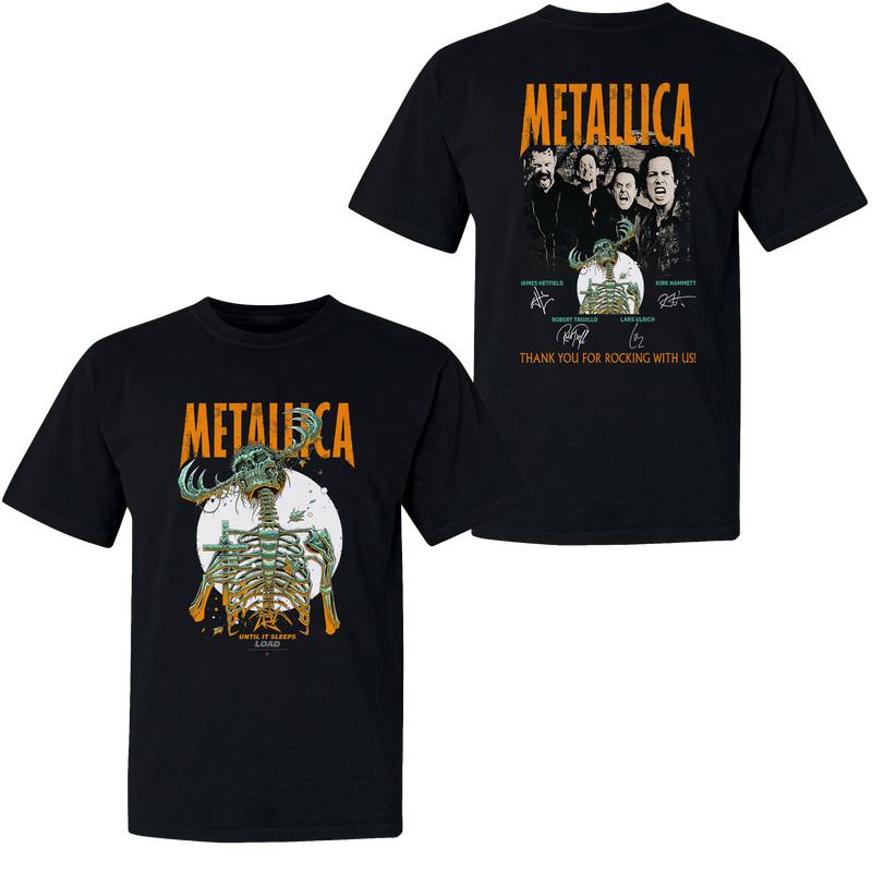 Metal Band Houston Texas Tour 2025  – Stadium Concert Tee June 14 S–4XL Unisex T-Shirt XXXXL
