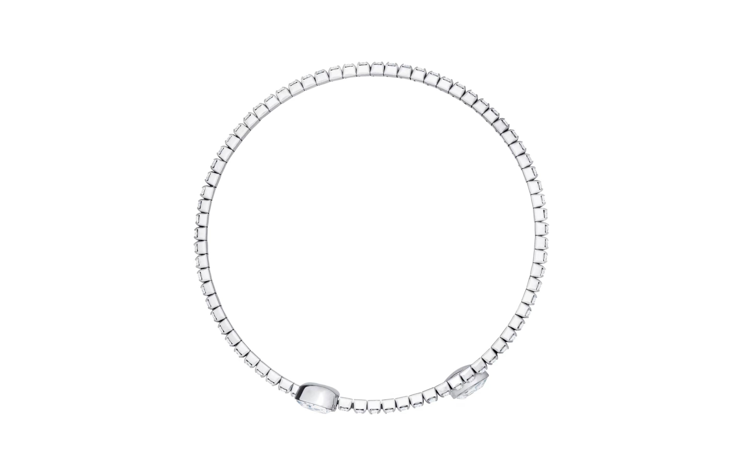 Swarovski Twist Armbänder Damen Silber 5528443 Silver|M white