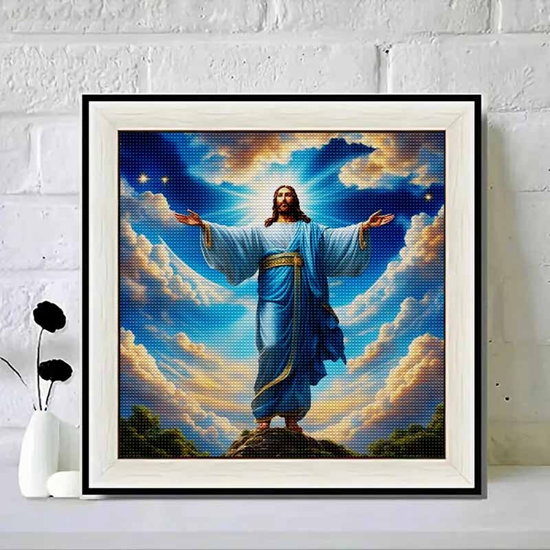 New Arrival 5D DIY Full Circle Diamond Painting "Religious" Embroidery Cross Stitch Home Decor Gift