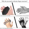 1PAIR Finger Exerciser Explosive Weightlifting Anti-skid Fitness Grip