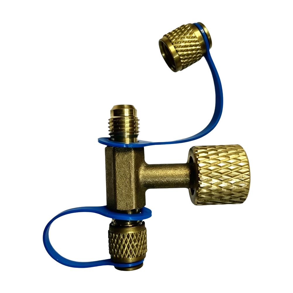 Refrigeration Conversion Valve Adapter Air Conditioning Accessories Connector Valve Fitting Automotive Repair Tools