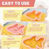 8 Pcs/Set Diy Cookie Molds Cartoon Cookies 3D Stereo Cookie Press Baking Tools Marine Animal Patterns Christmas Patterns Mold