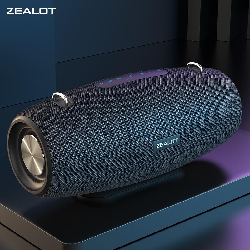 Stock UE Zealot S67 Altoparlante Bluetooth Audio Altoparlanti Personalizzati 60 Watt Bluetooth Wireless Altoparlante da Esterno per Festa