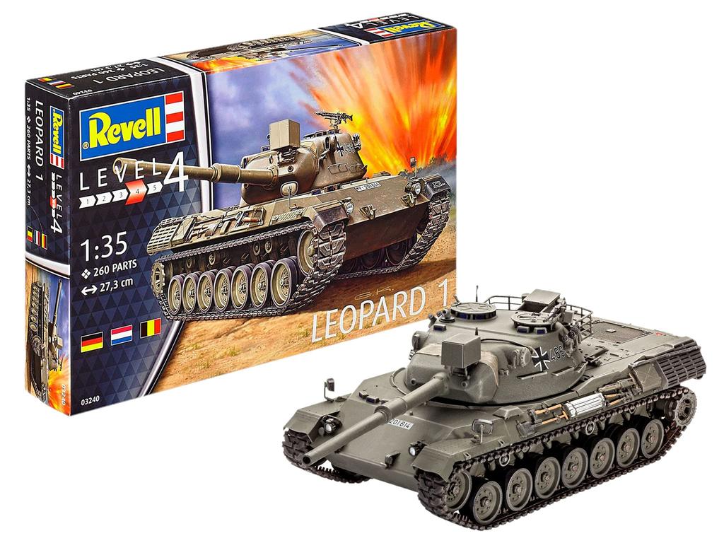 German Revell 1/35 Leopard 1 plastic model