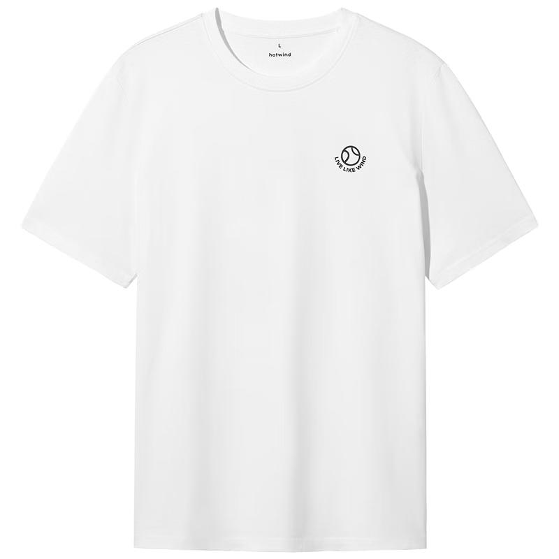 Hotwind Men's Pet Graphic Short Sleeve T-shirt