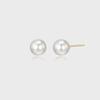14K Pearl Earrings P1282 (6mm)